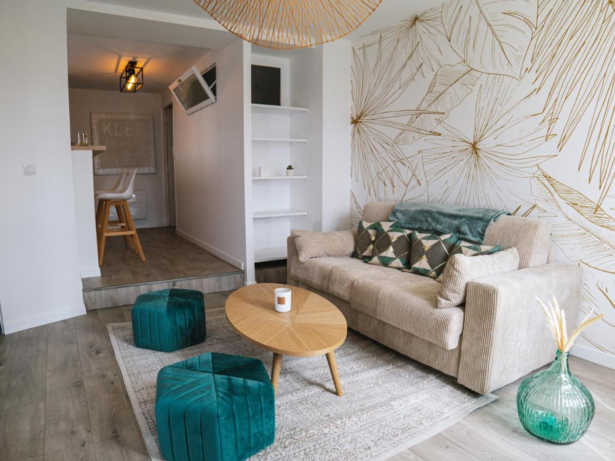 Superbe T2 Rouen Avec Jardin + Parking Gratuit A Proximite Apartment ภายนอก รูปภาพ