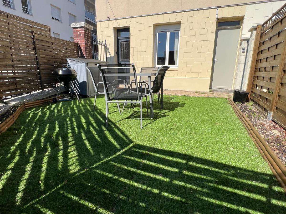 Superbe T2 Rouen Avec Jardin + Parking Gratuit A Proximite Apartment ภายนอก รูปภาพ