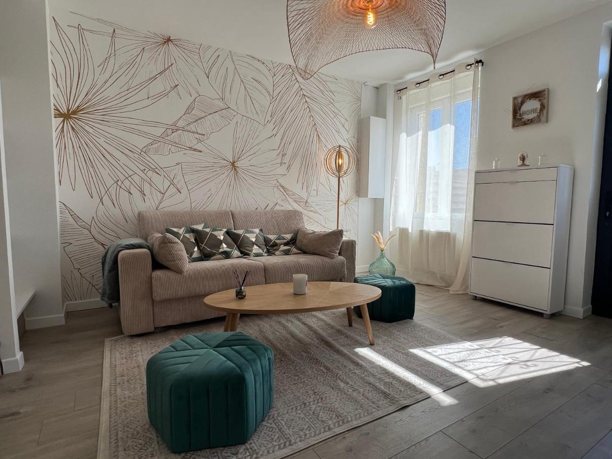 Superbe T2 Rouen Avec Jardin + Parking Gratuit A Proximite Apartment ภายนอก รูปภาพ