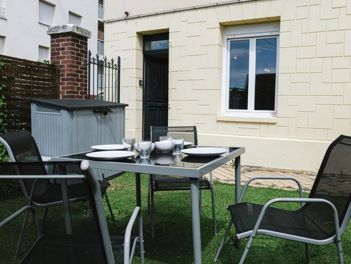 Superbe T2 Rouen Avec Jardin + Parking Gratuit A Proximite Apartment ภายนอก รูปภาพ